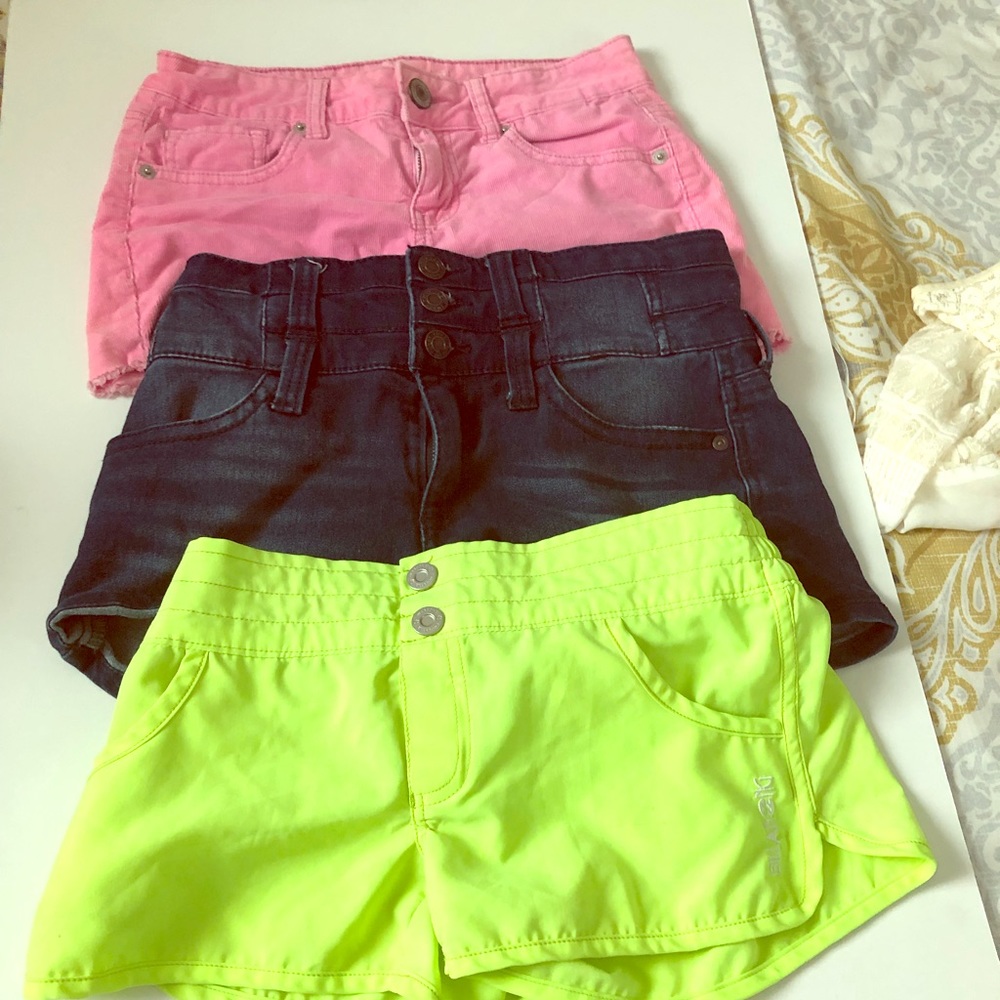 Bundle sale 3 shorts for one price